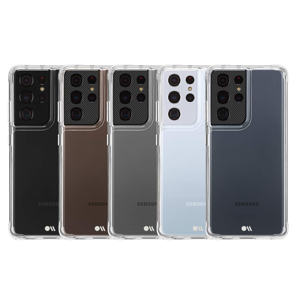 Case Mate   Tough   Case For Samsung Galaxy S21 Ultra 5G   10 Ft Drop Protection   6.8 Inch   Clear