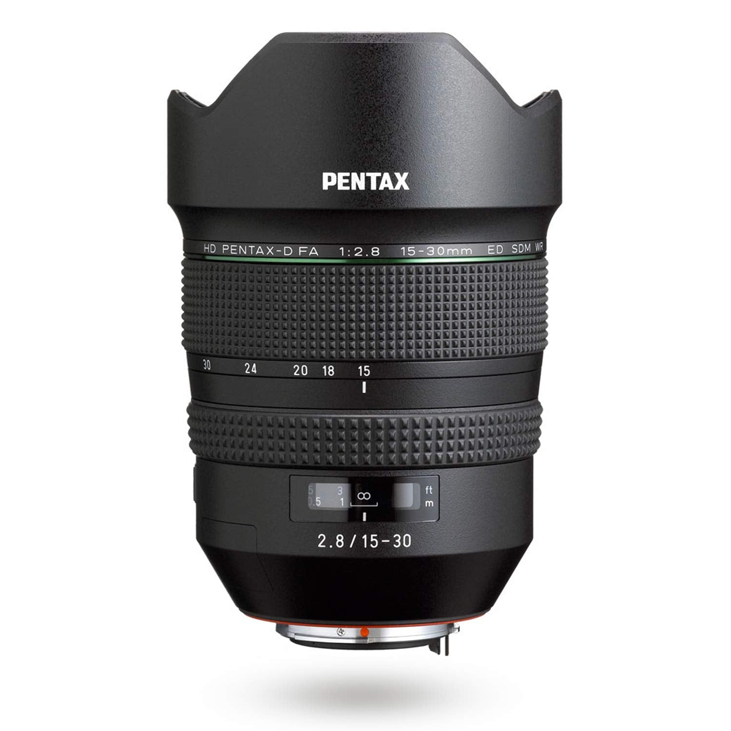 Pentax D FA F2.8ED SDM WR 15-30mm f/2.8 Ultra-Wide Angle Zoom Lens for Pentax K Black