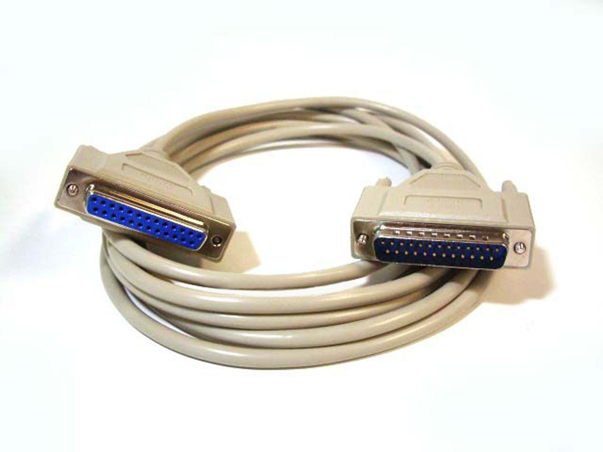 Sf Cable, 6Ft Db25 M/F Null Modem Cable