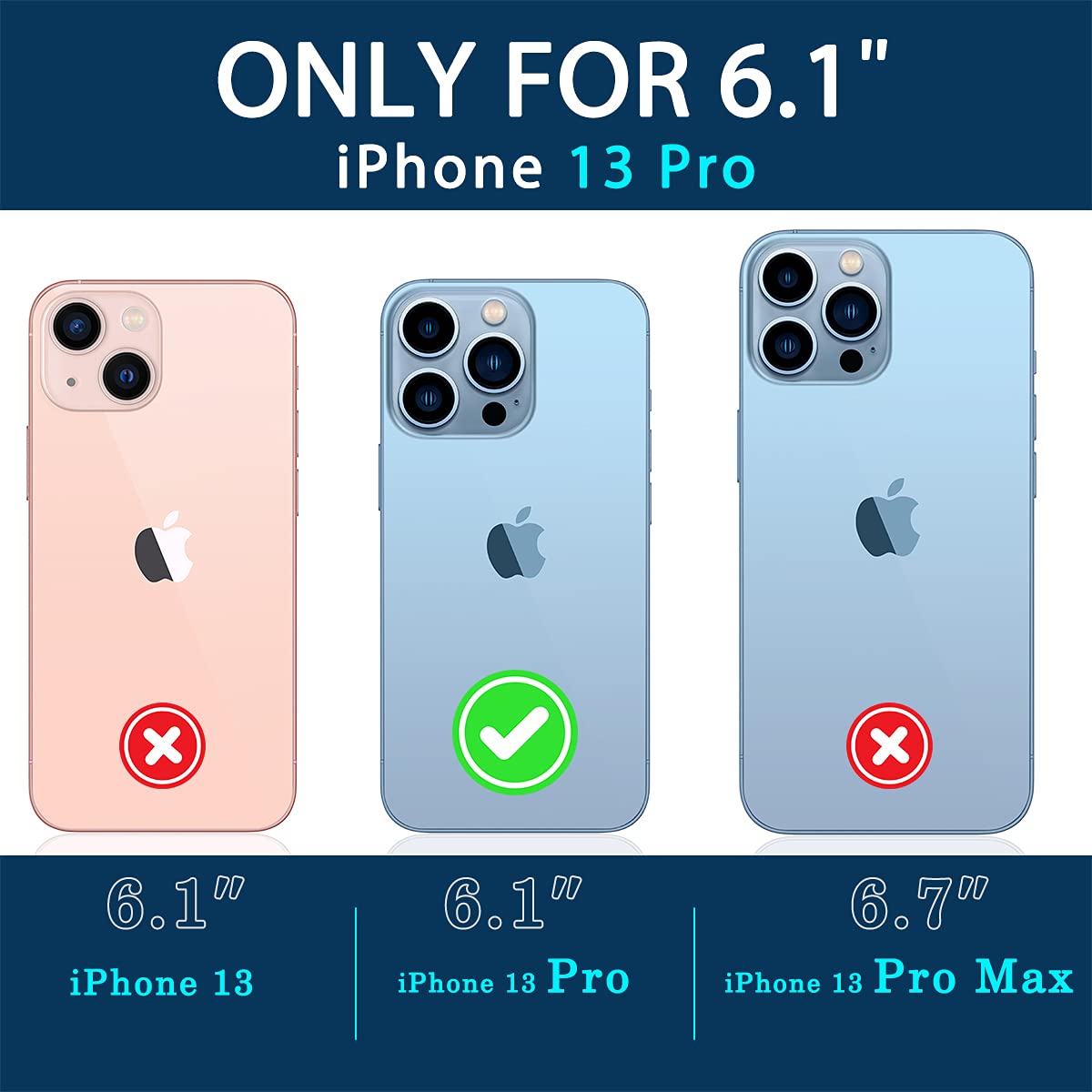 Petocase For Iphone 13 Pro Wallet Case,Card Holder Slot Ultra Bling Slim Clear Flexible Tpu Gel Rubber Soft Silicone Protective