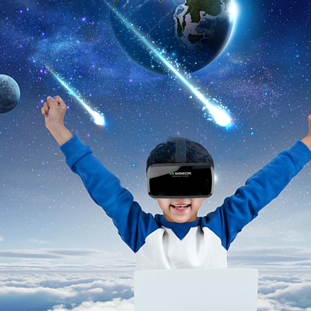 Lvoertuig Vr Headsets Virtual Reality Headsets For Phone Cell Phone 3D Glasses Helmets Vr Goggles For Tv Movies Video Games Supp