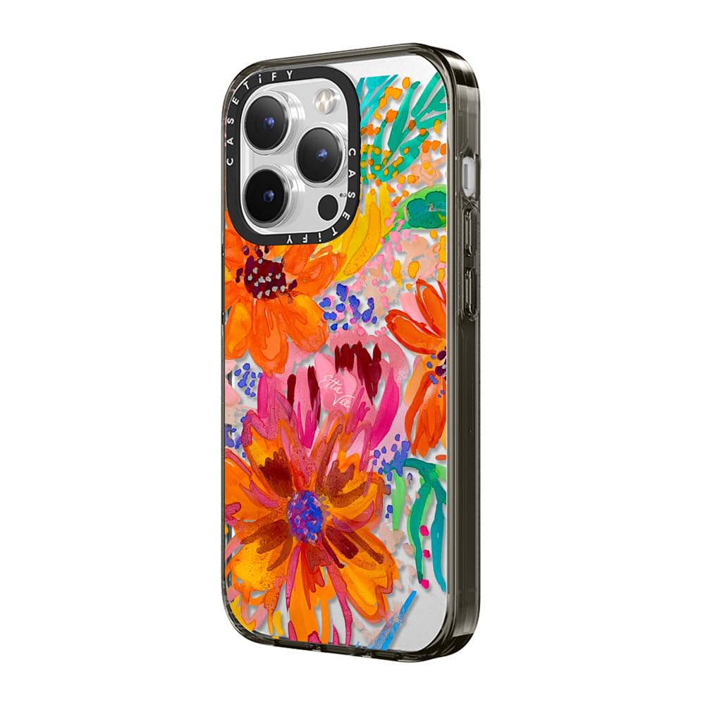 Casetify Compact Iphone 15 Pro Max Case [2X Military Grade Drop Tested / 4Ft Drop Protection]   Paint Prints   Ettavee Watercolo