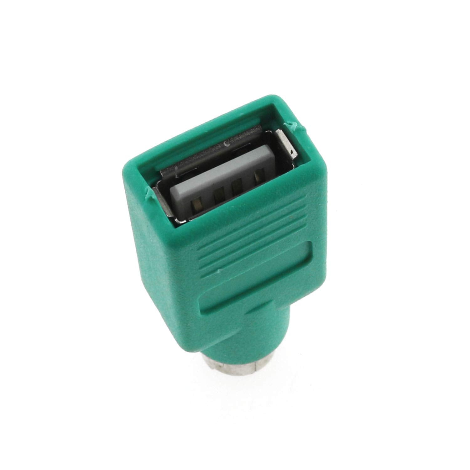 Dgzzi Usb To Ps2 Adapter 2Pcs Green Usb Female To Ps/2 Male Converter Adapter For Mouse And Keyboard