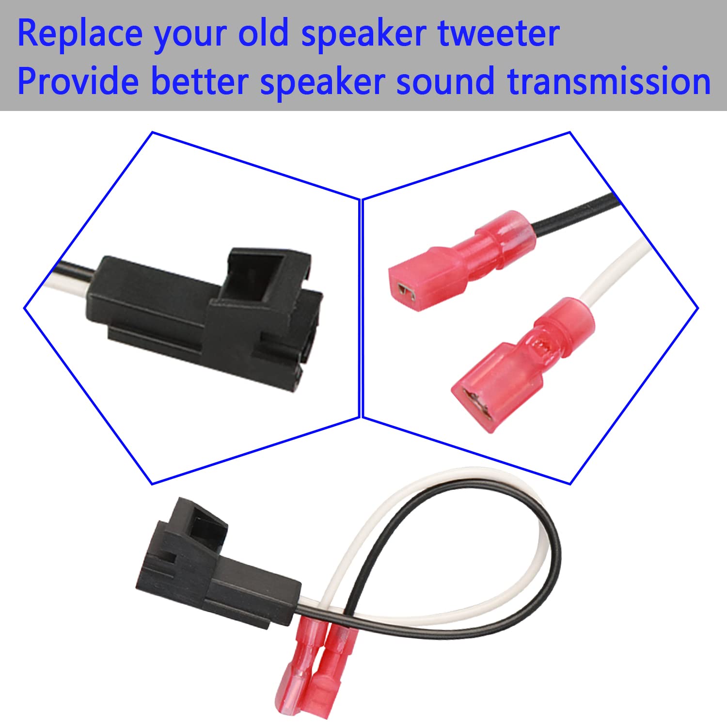 Speaker Harness Wiring Harness 72 4568 Compatible With Gmc Buick Cadillac Chevy Silverado Sierra Suburban Tahoe Yukon Cobalt Col