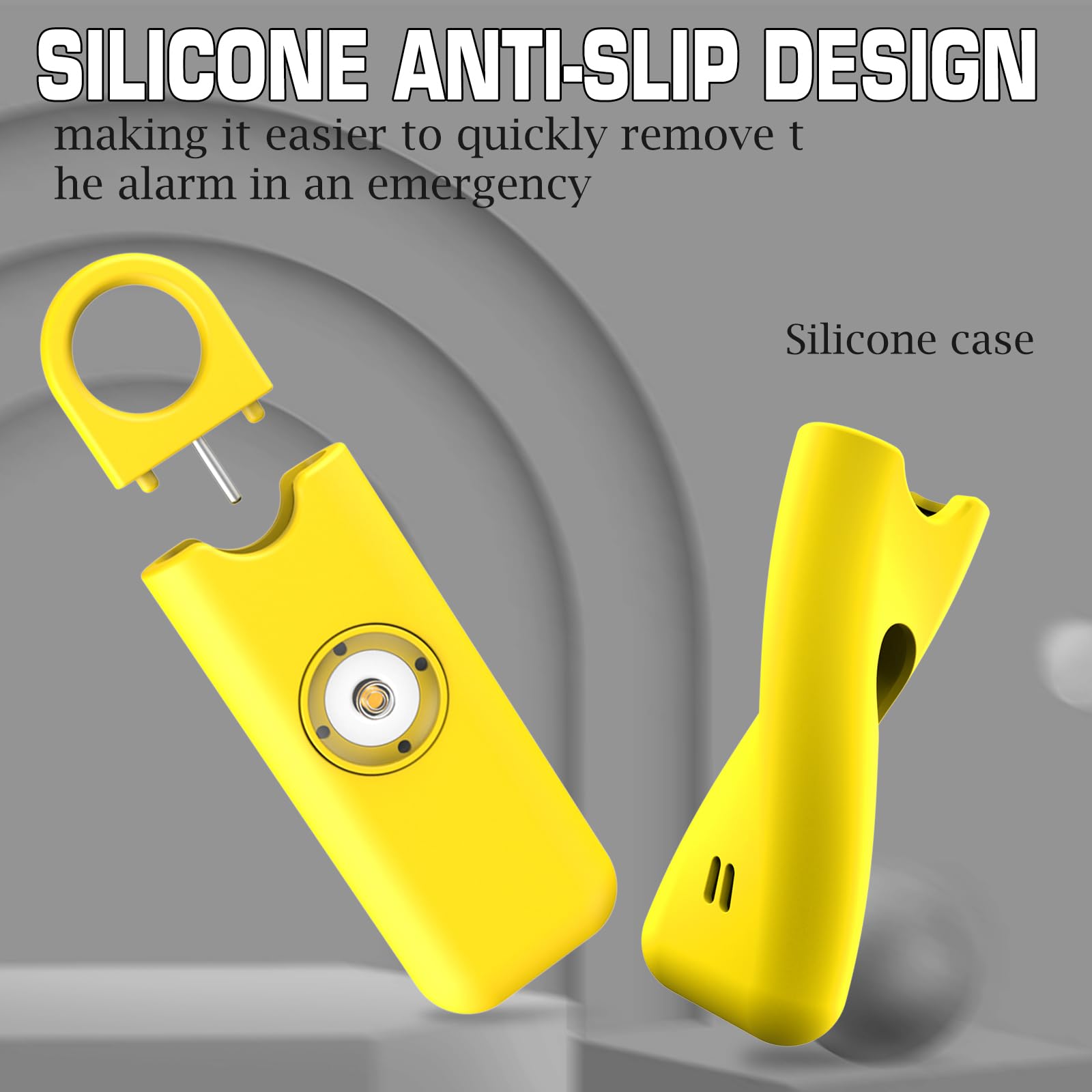 Svuasan Silicone Protective Case For She'S Birdie Personal Safety Alarm, Specially Designed For Women, Made Of Soft Flexible Mat