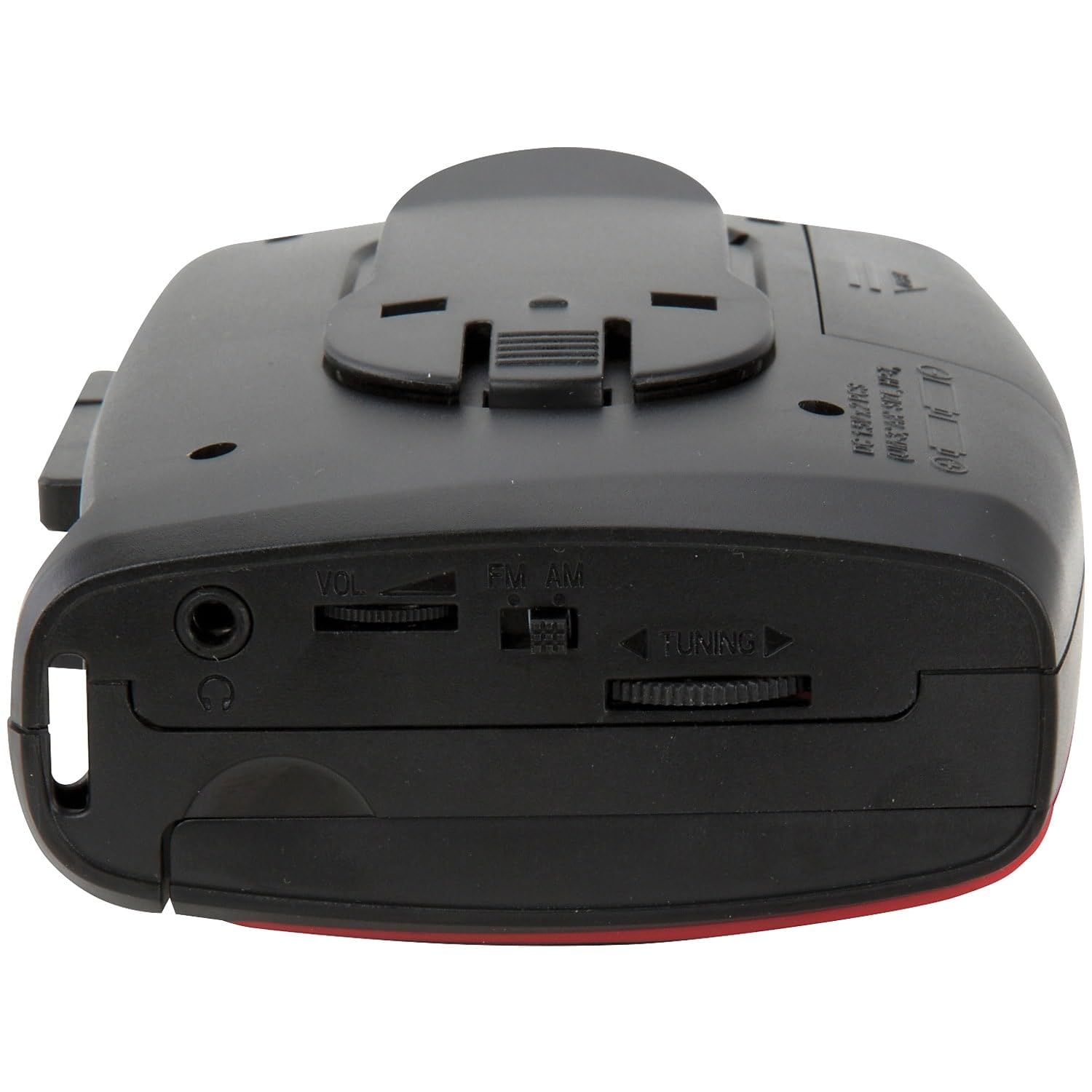 Gpx Portable Cassette Player, Compatible With Headphone, 3.54 X 1.57 X 4.72 Inches, Requires 2 Aa Batteries - Not Included, Red/