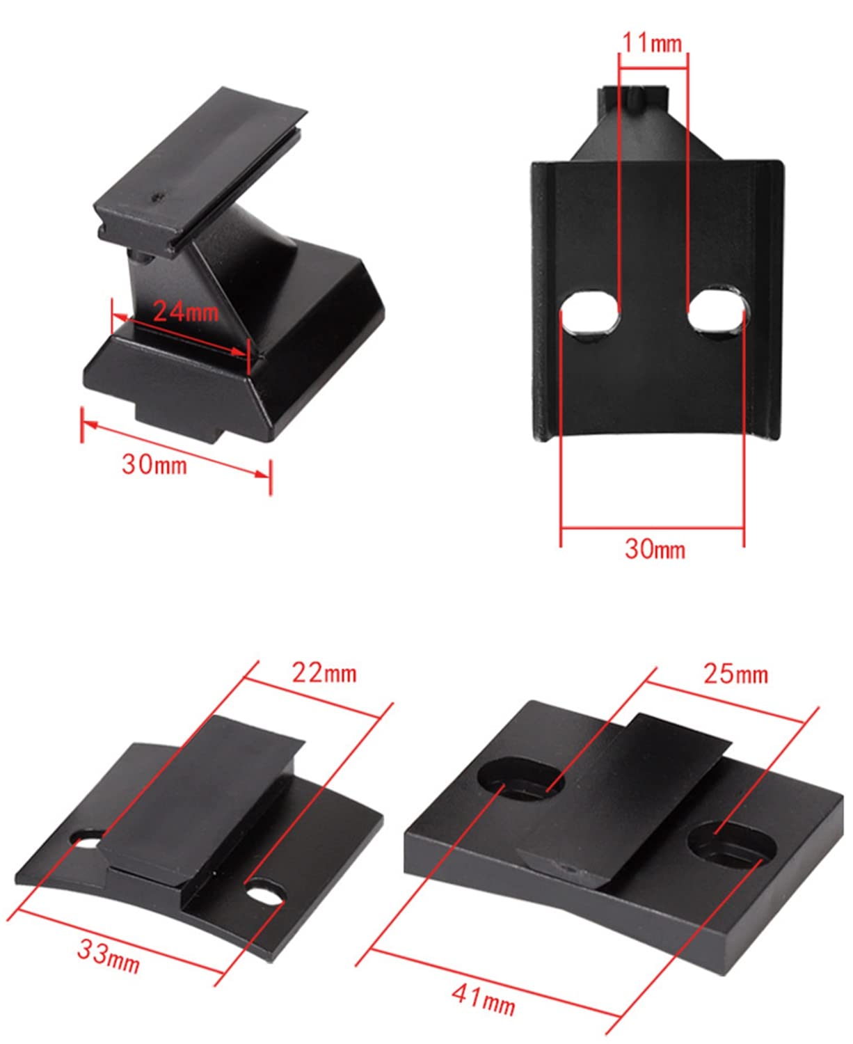 Red Dot Finderscope,Astronomical Telescope Star Pointer Viewfinder Star Finder Scope With 4 Pcs Slide In Bracket,Compatible With