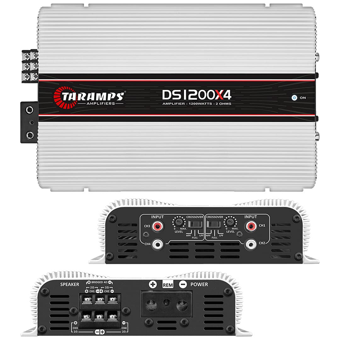 Taramps Ds 1200X4 2 Ohms 4 Channels 1200 Watts Amplifier