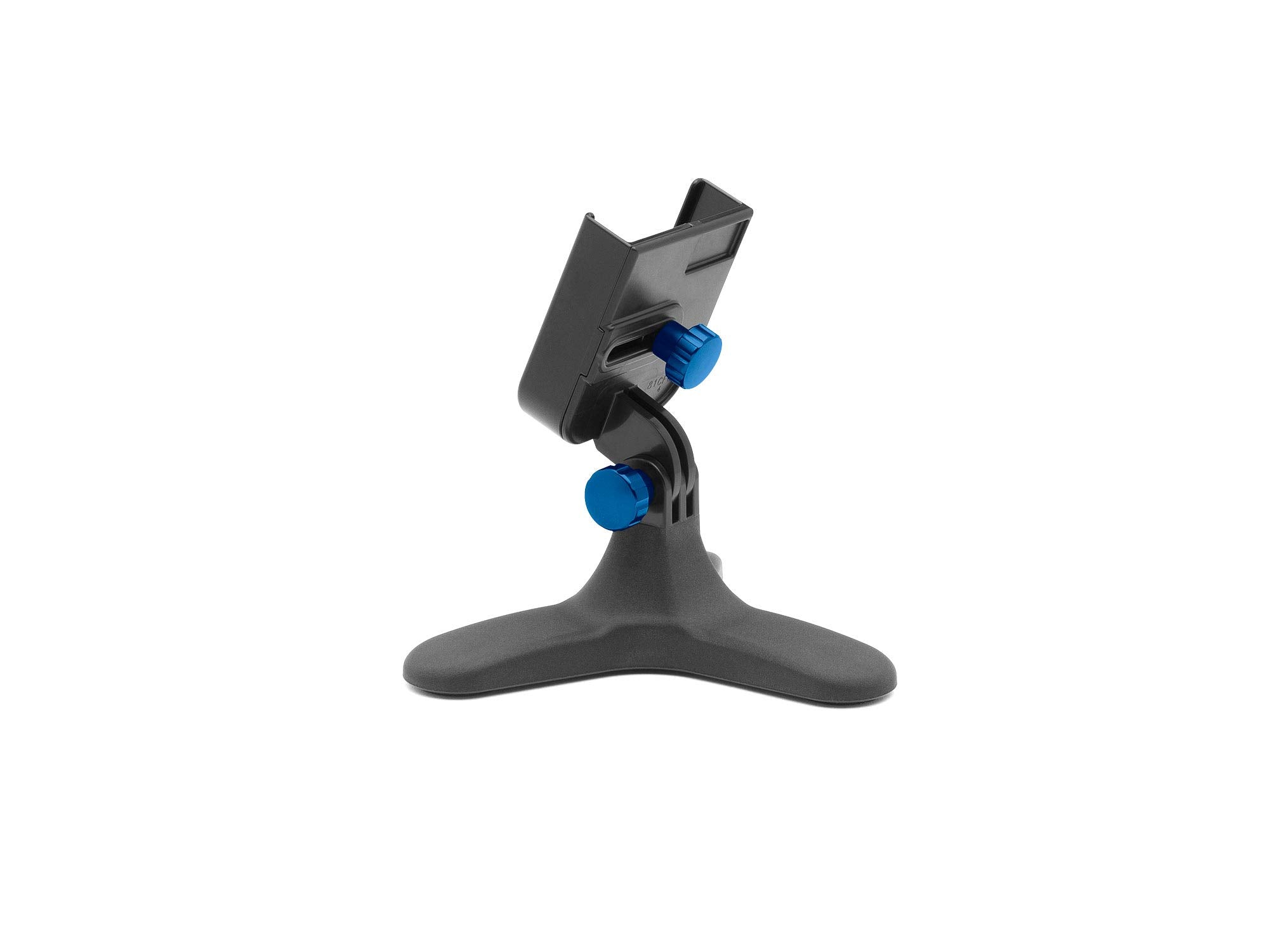 Weathertech Deskfone   Universal Desktop Cell Phone Holder (Royal Blue Billet Knobs)