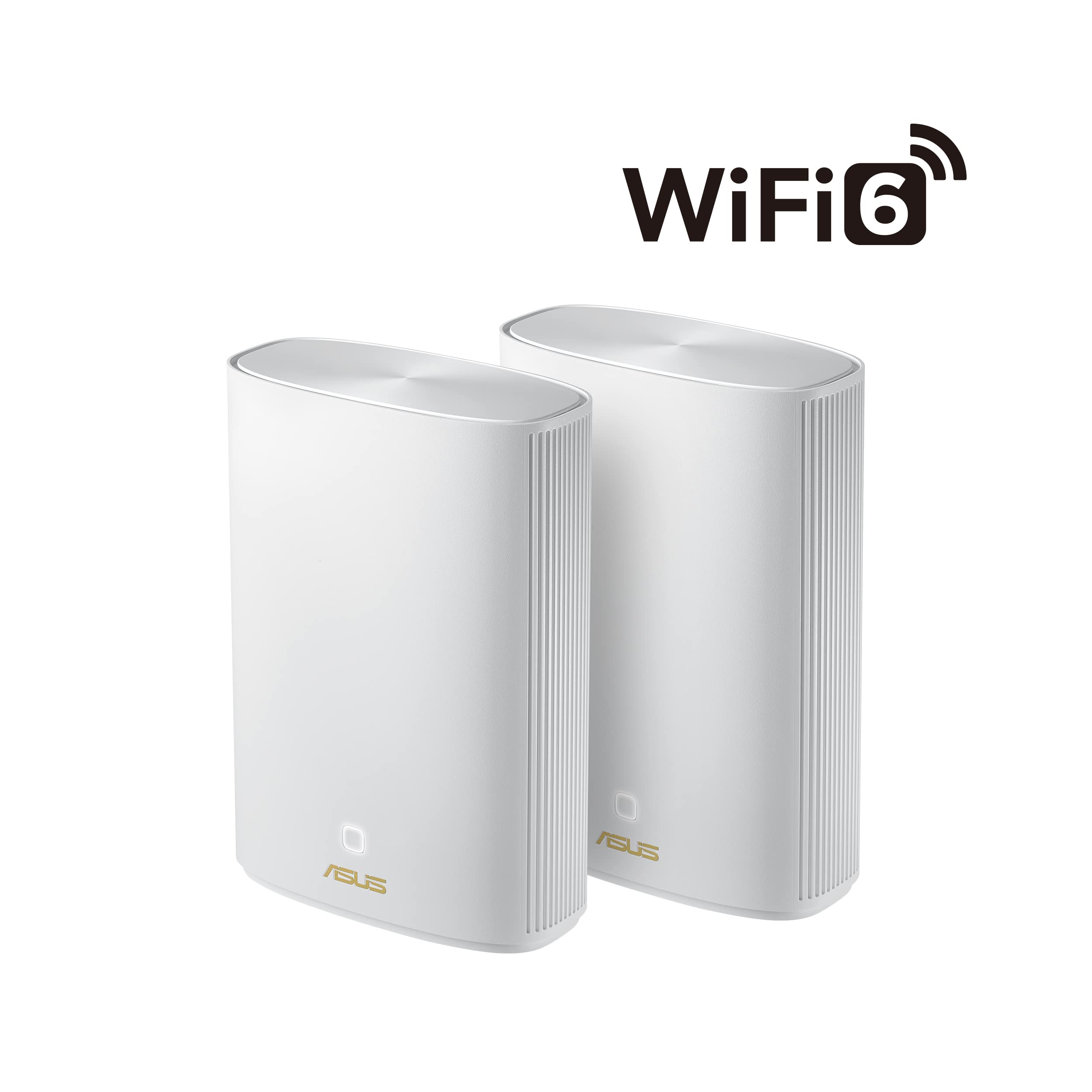 Asus Zenwifi Ax Hybrid Powerline Mesh Wifi6 System (Xp4) 2Pk   Whole Home Coverage Up To 5,500 Sq.Ft. & 6+ Rooms For Thick Walls
