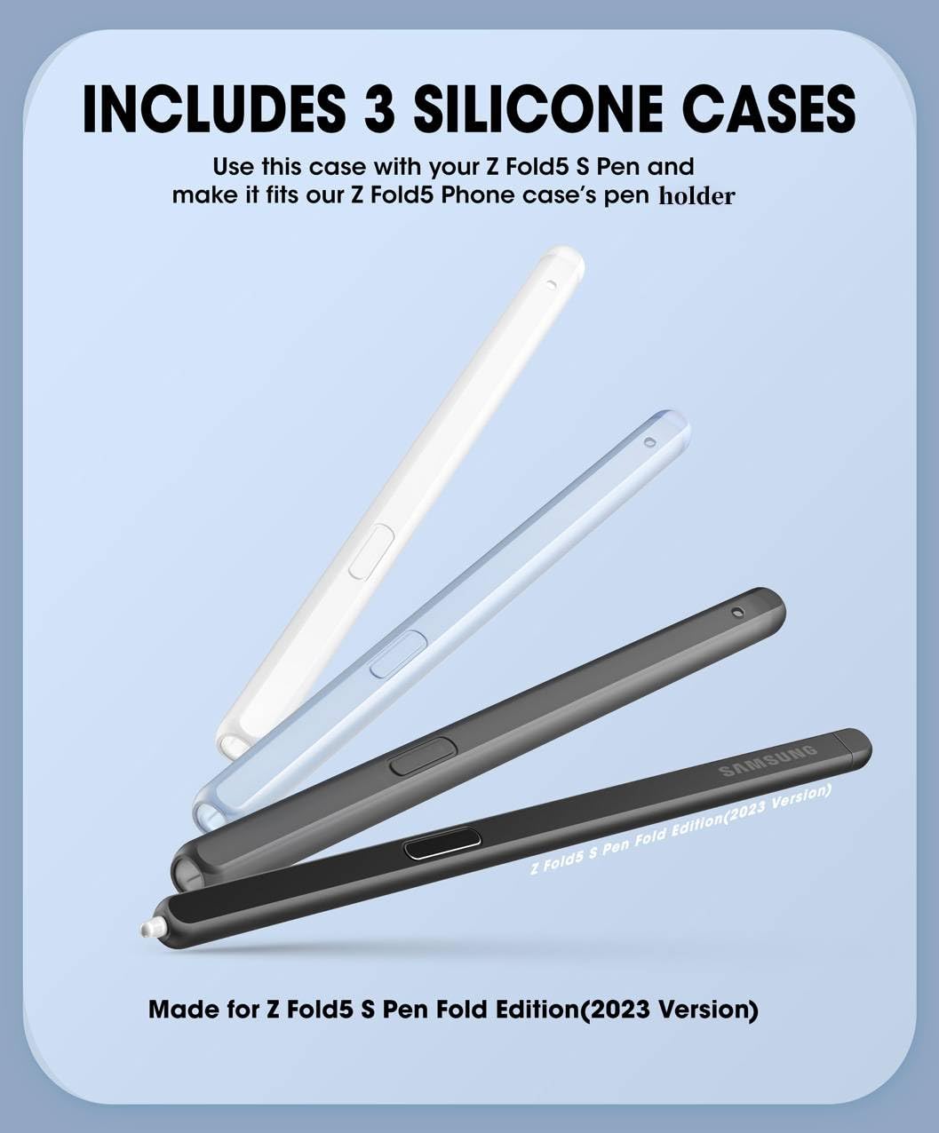 Supcase For Galaxy Z Fold 5 Case (Unicorn Beetle), [Belt Clip With S Pen Holder] [Built-In Screen Protector & Stand] Heavy Duty