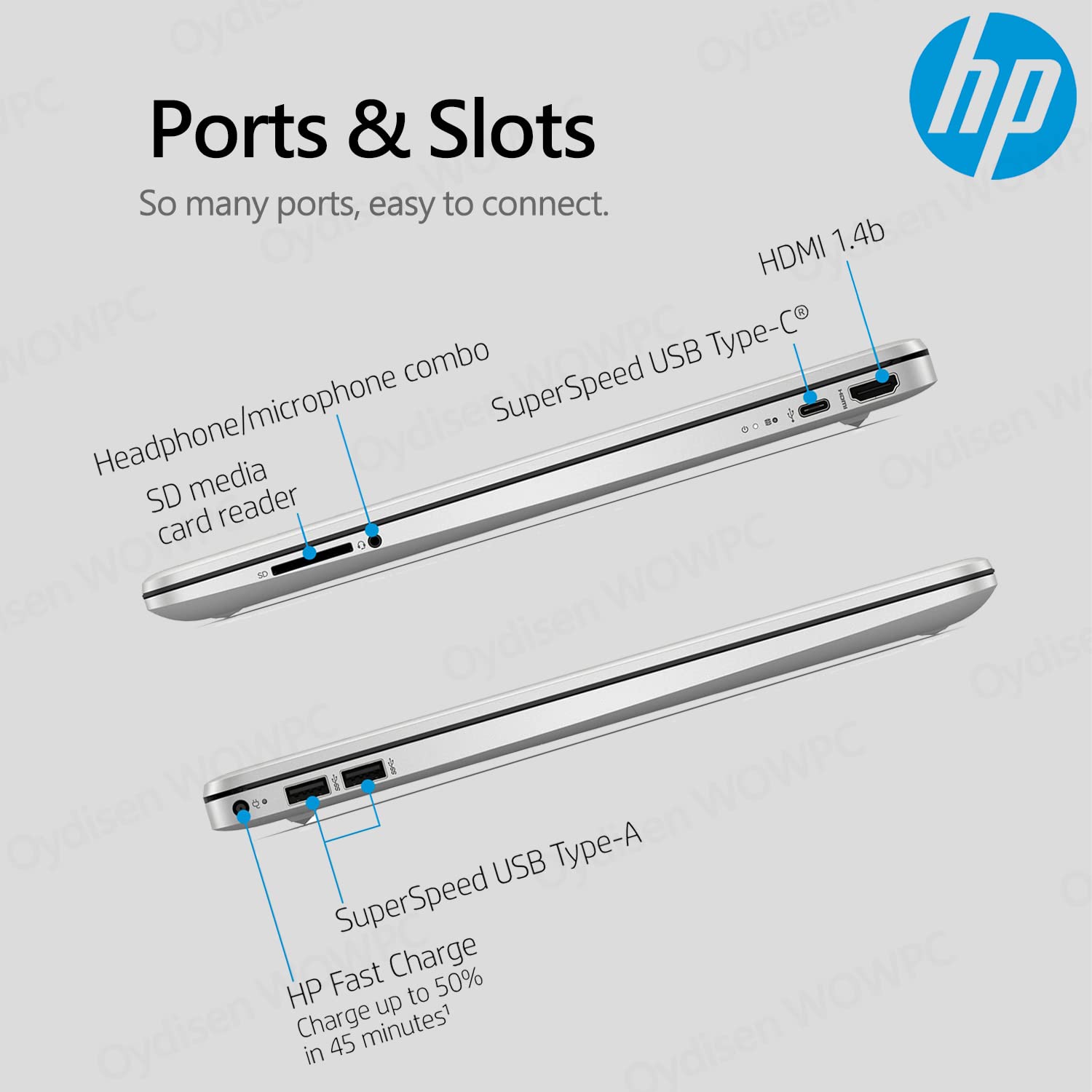 Hp 15.6 Inch Laptop, Intel Core I5 1135G7 Processor, 15.6'' Fhd Anti Glare Led Display, Hdmi, Wi Fi And Bluetooth, Lightweight D