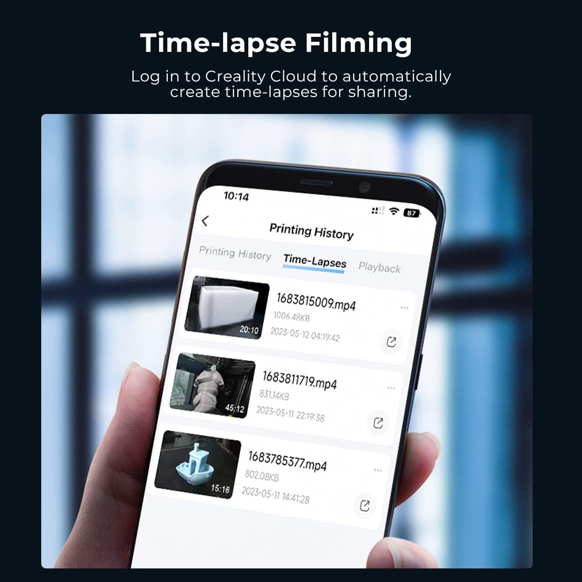 Chitu Systems Official K1 Ai Camera For Creality, 3D Printer Camera Compatiable With Creatily K1/K1 Max, Hd Quality,Ai Detection