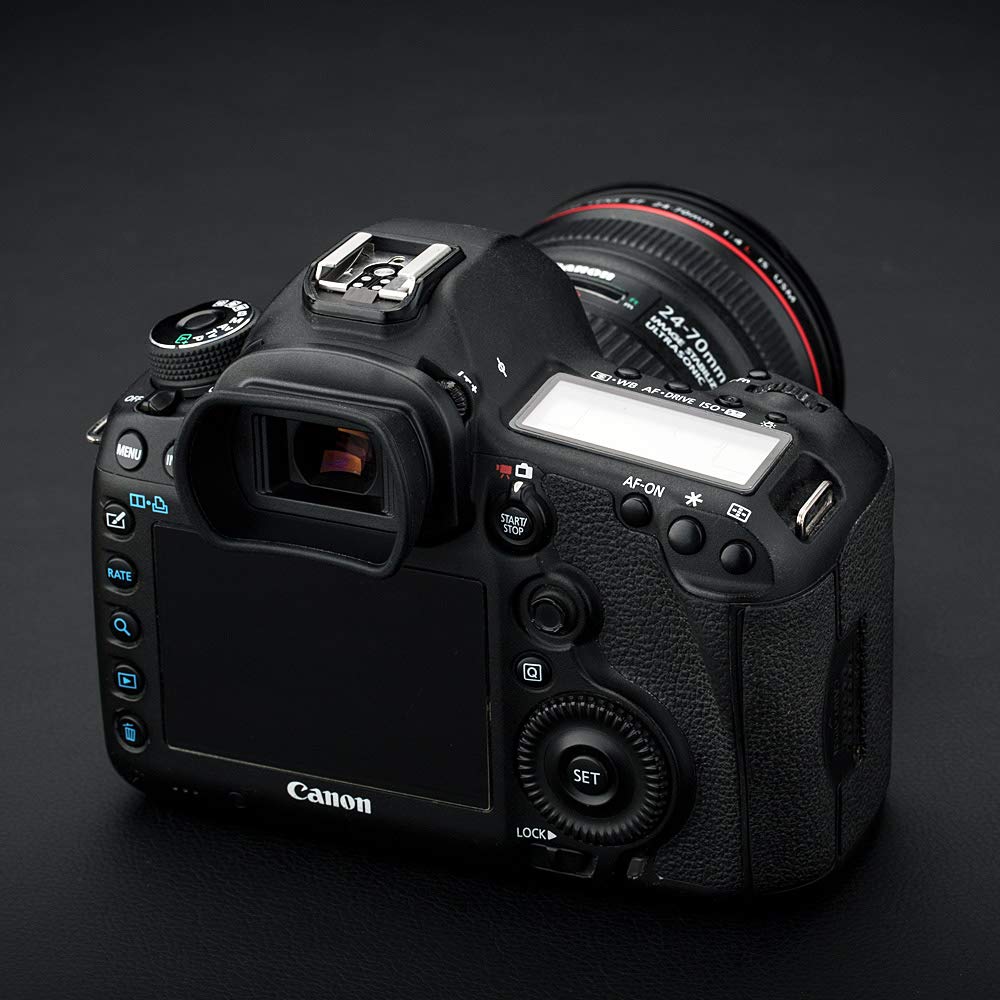 Soft Silicon Camera Viewfinder Eyecup Eyepiece Eyeshade For Canon Eos 5Dm4 5Dm3 5Ds 5Dsr 7Dm2 7D, Eos 1D X Mark Ii, 1D X, 1Ds Ma