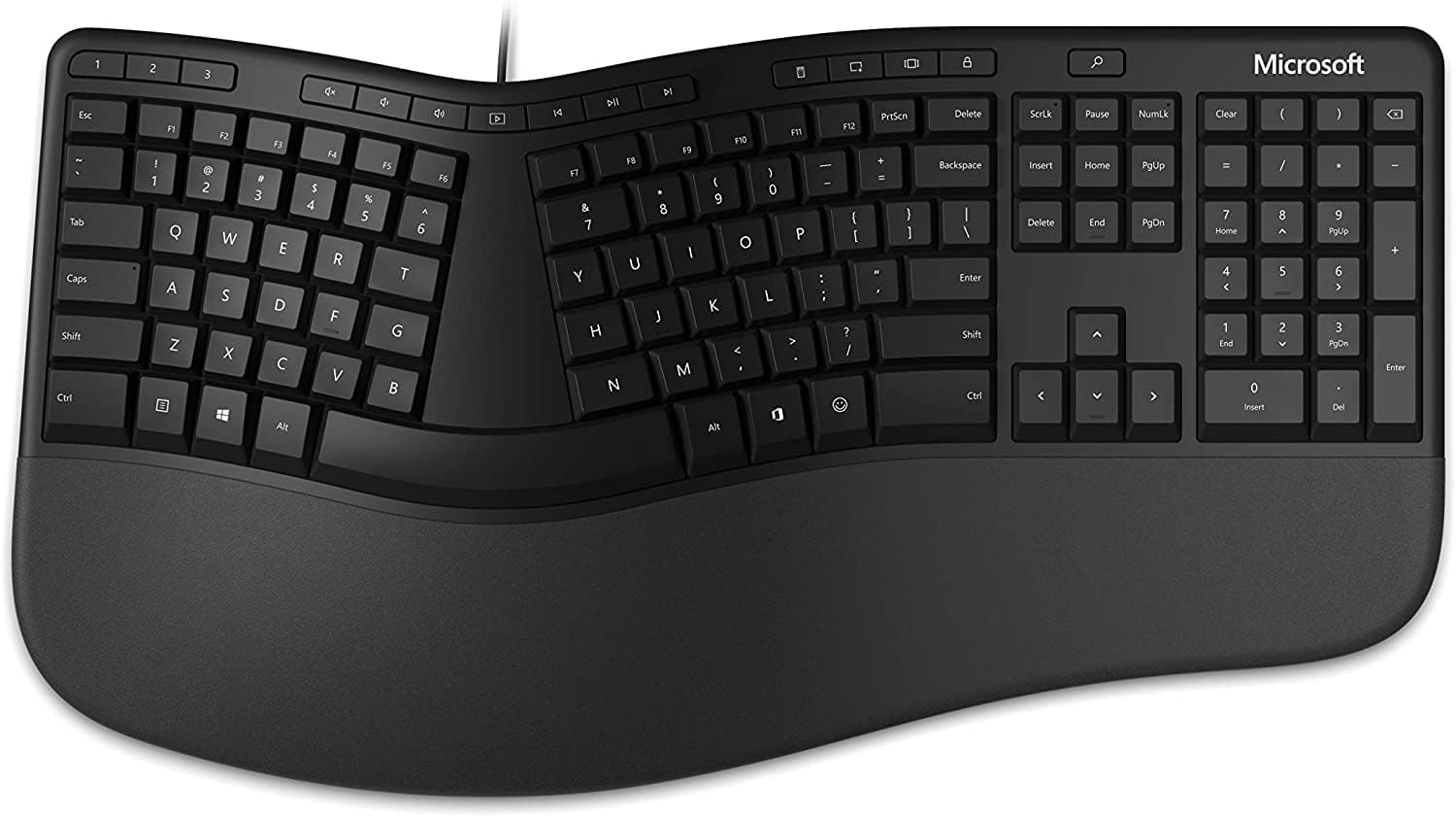 Microsoft Ergonomic Keyboard For Business - Wired (Lxm-00001)