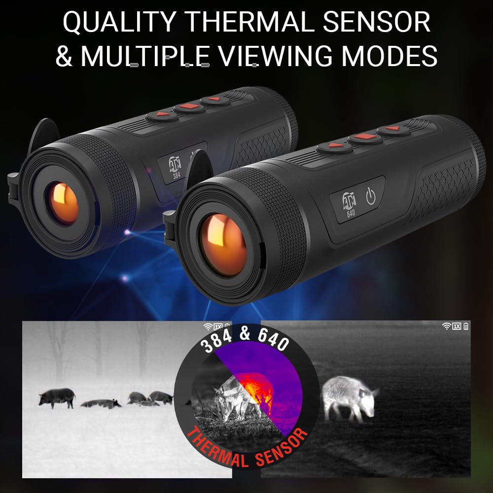 Atn Blazetrek 619 Thermal Imaging Monocular 12 Micron,640X512