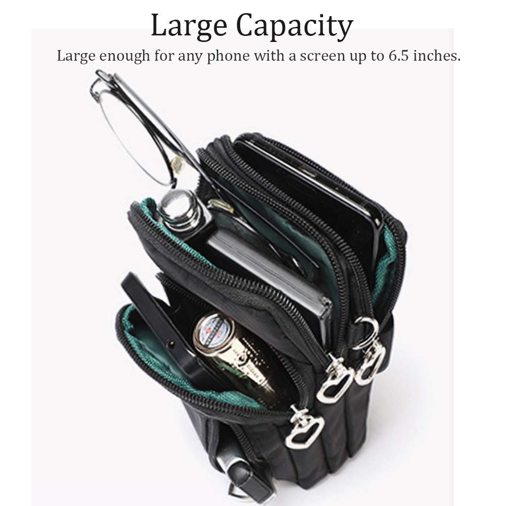 Outdoor Sweat-Proof Running Armbag Cross-Body Shoulder Casual Wallet Purse Crossbody Bag Gym Fitness Cell Phone Key Holder For I