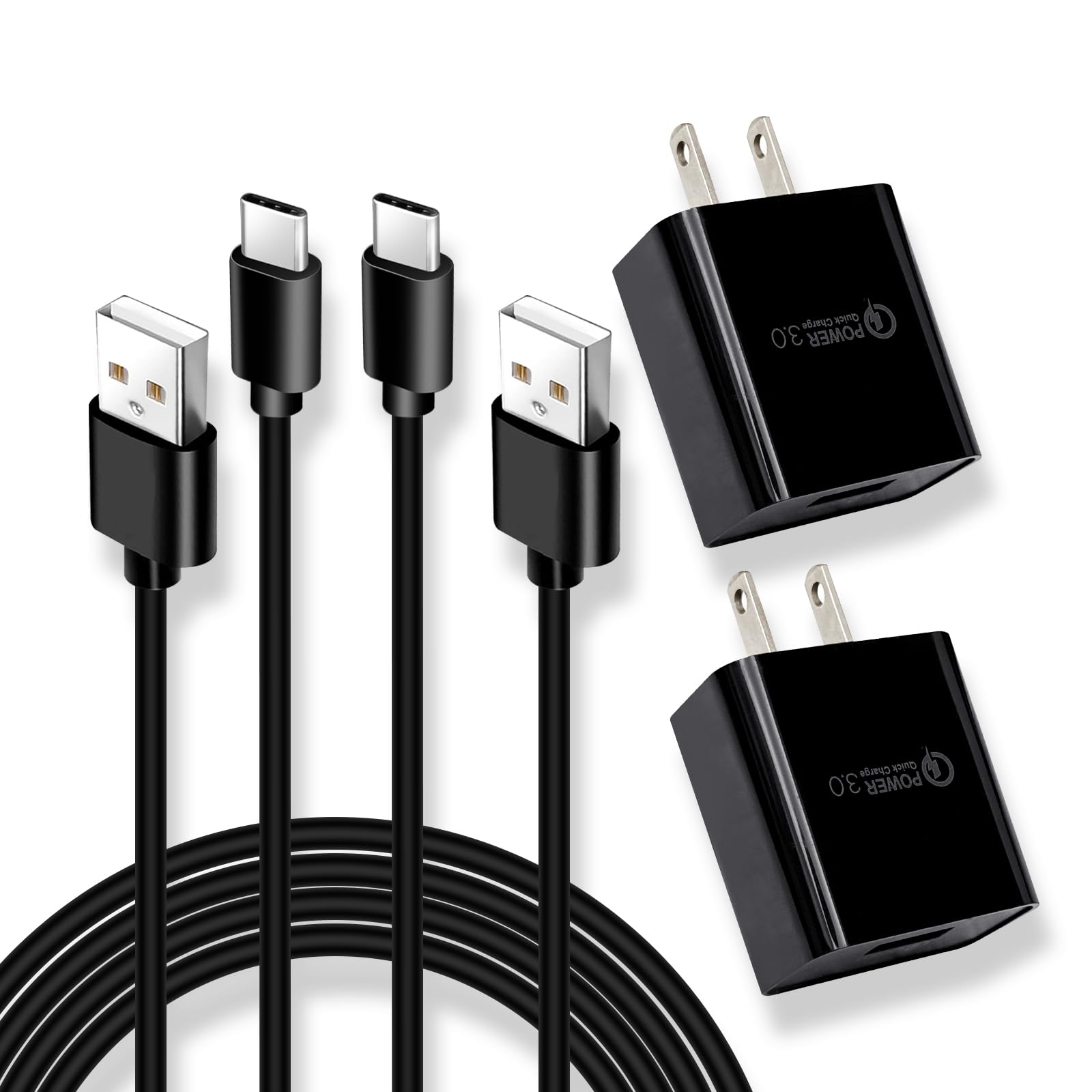 2 Pack 5V3A USB Charger for Motorola Razr/Razr Plus 2023,Mote Edge 2022,G Power 5G 2026 2025 2024,G Pure,G Play,One Ace,One 5G,M