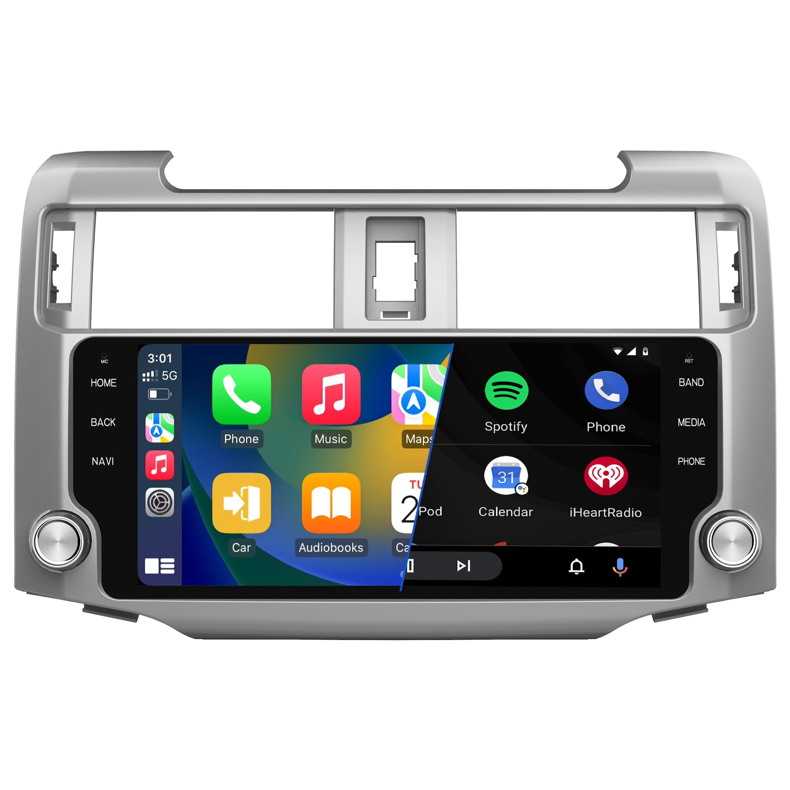 Android 13 Car Stereo For Toyota 4Runner 2014 2019 With Wireless Carplay Android Auto,10.33 Inch Touch Screen Bluetooth Gps Wifi