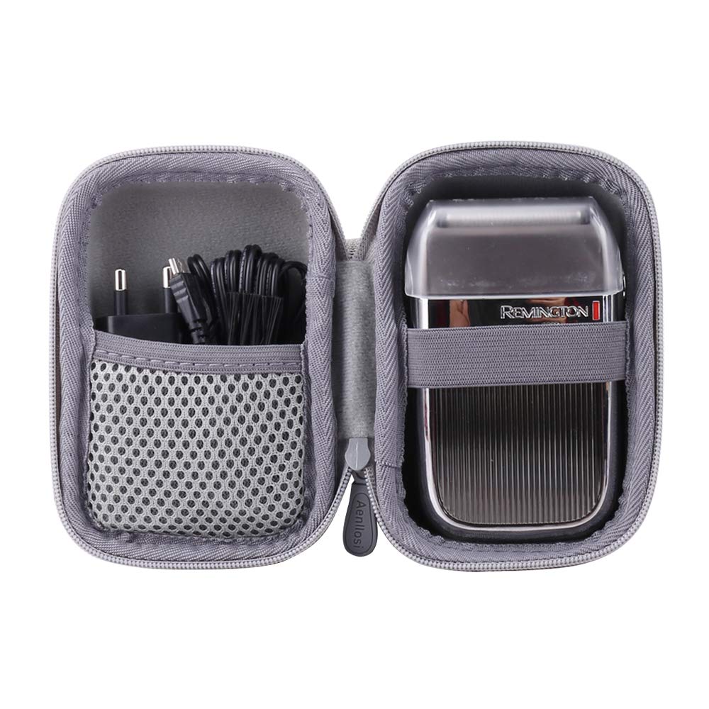 Aenllosi Hard Case Compatible With Remington Hf9000 Heritage Series Shaver, Titanium (Black)