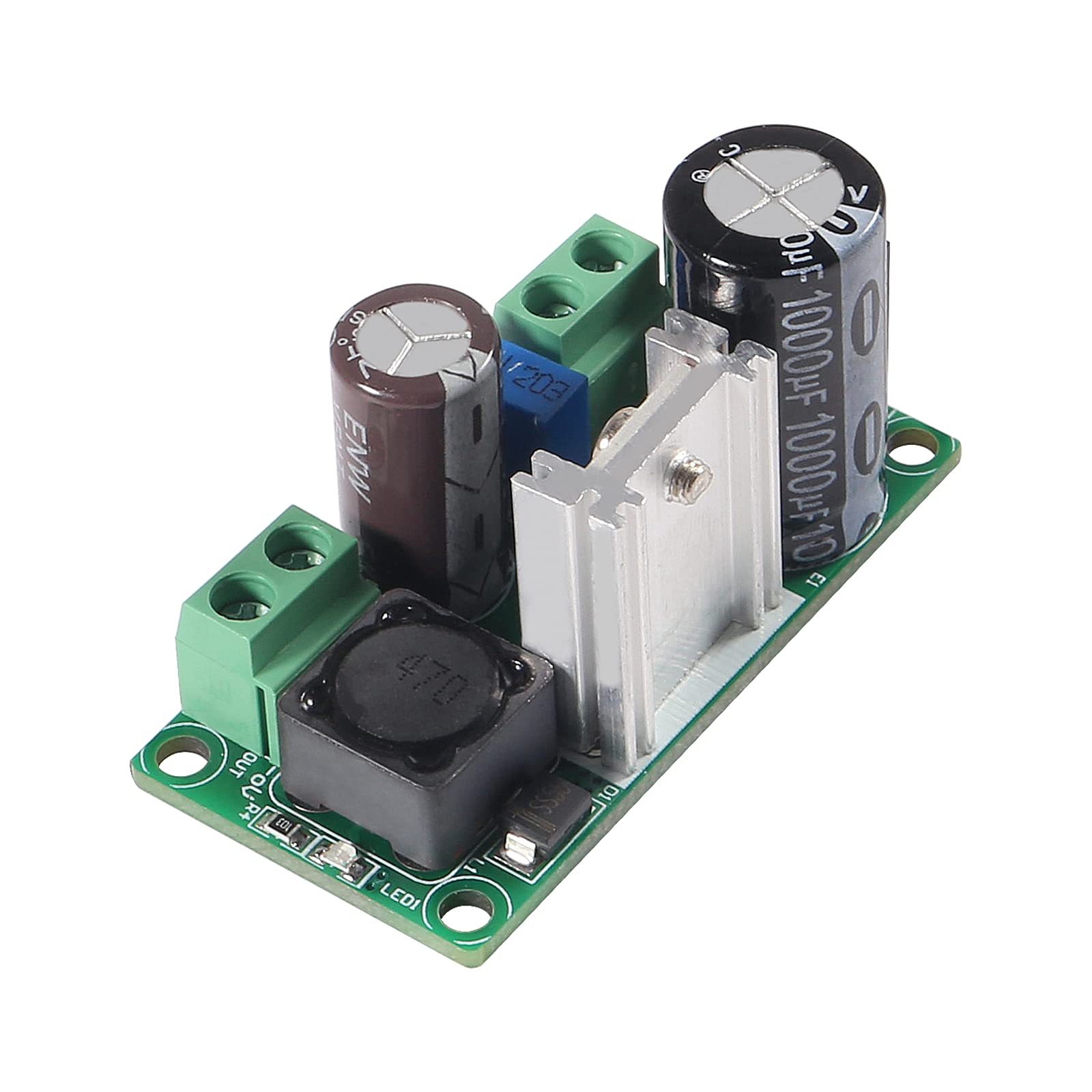 Aitrip 4Pcs Ac/Dc To Dc Step Down Buck Converter Ac 5 30V Dc 5 48V 24V 36V 48V To Dc 2.5 35V 12V Voltage Regulator Board 2A Adju