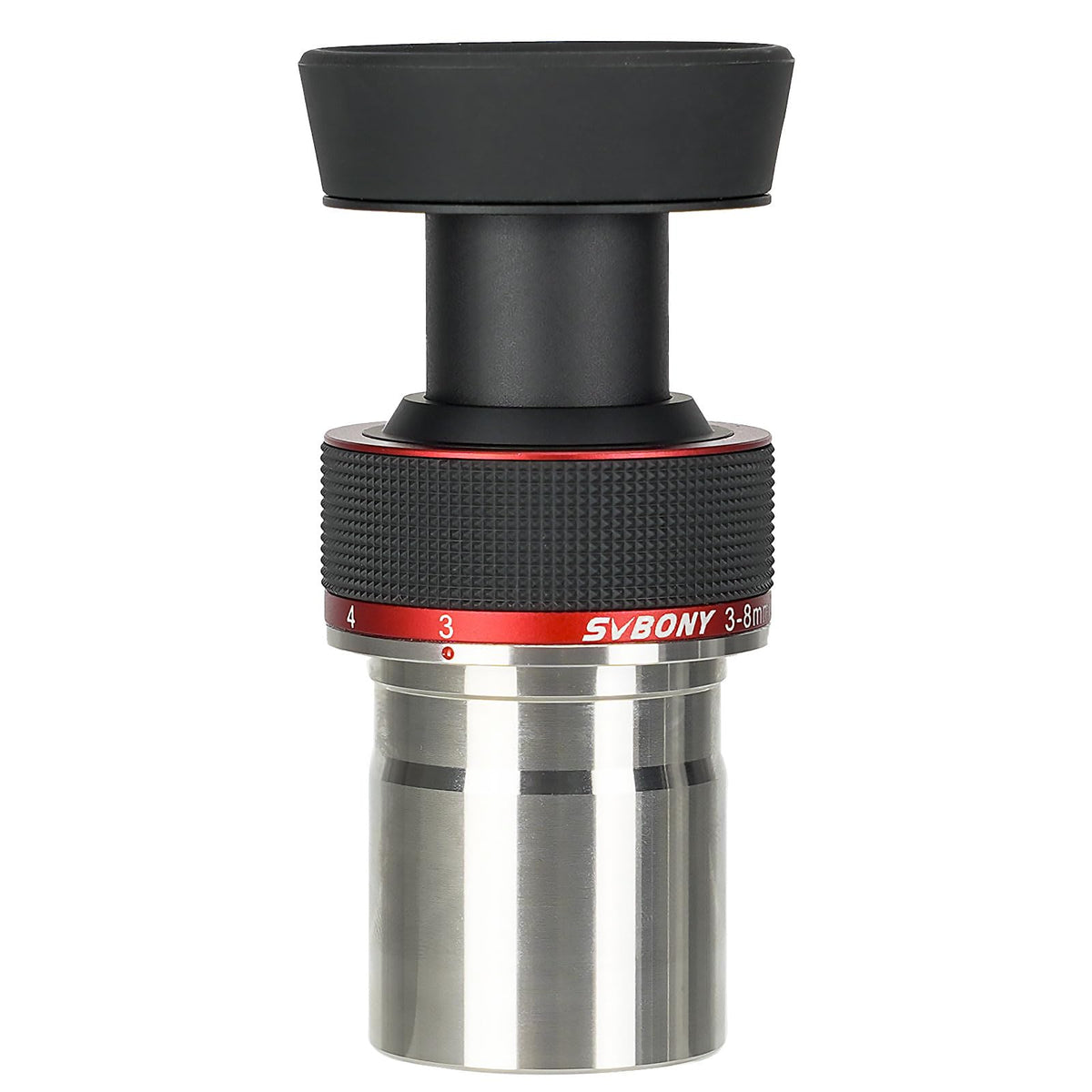 Svbony Sv215 Zoom Eyepiece, 1.25 Inch Zoom Lens, 3Mm To 8Mm Eyepiece With Parfocal Design, Telescope Accessory For High Power Lu
