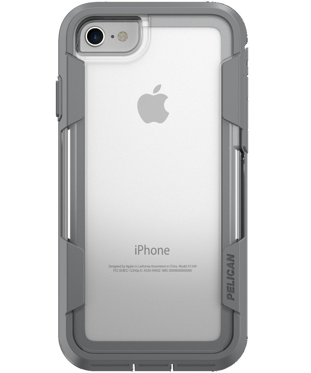 Pelican C23030-000A-Clcg Voyager Iphone 7 Case (Clear/Gray)
