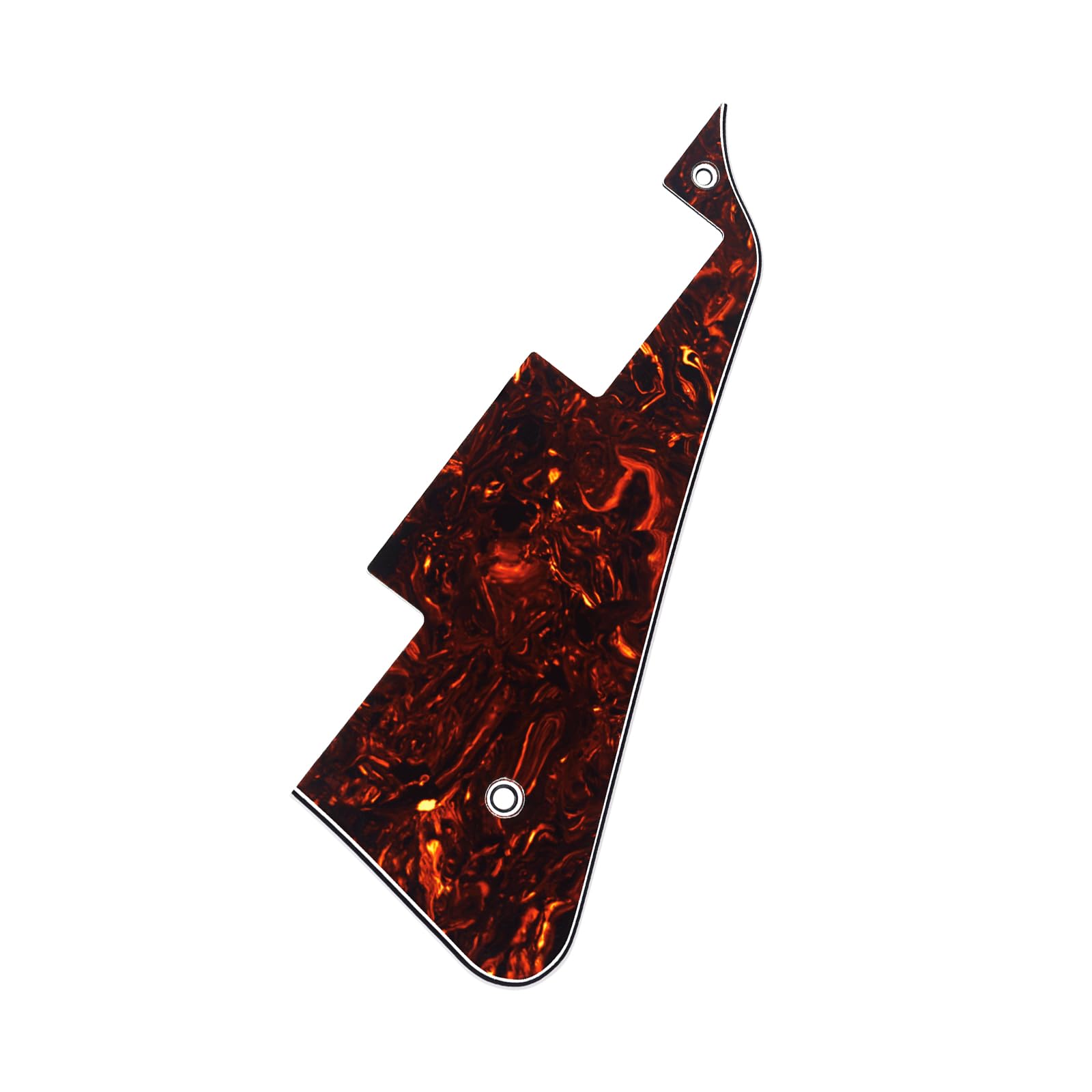 Banworks 4 Ply Les Paul Pickguard Lp Pickguard Scratch Plate 2 Hole Electric Guitar Pickguard For Epiphone Epi Les Paul Lp Jt/Hb