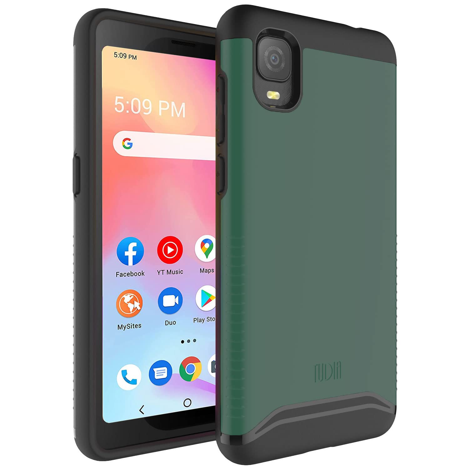 Tudia Dualshield Designed For Alcatel Tcl A3 A509Dl Phone Case/Tcl A30 Case, [Merge] Shockproof Military Grade Drop Protection D