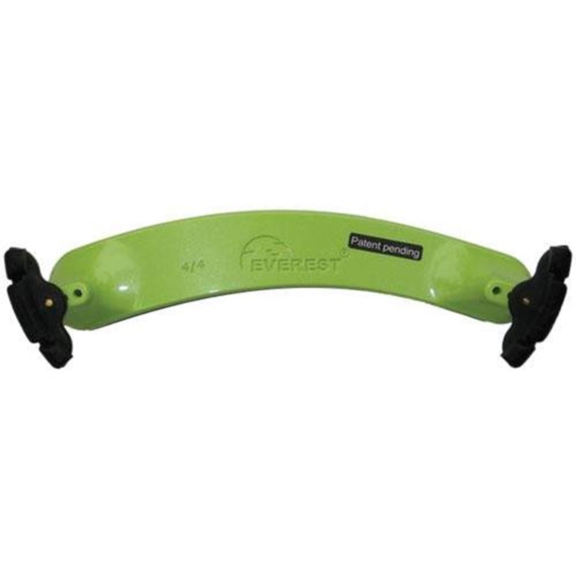 Everest Ez Violin Shoulder Rest   Fits 1/4 To 1/10 Size   Neon Green