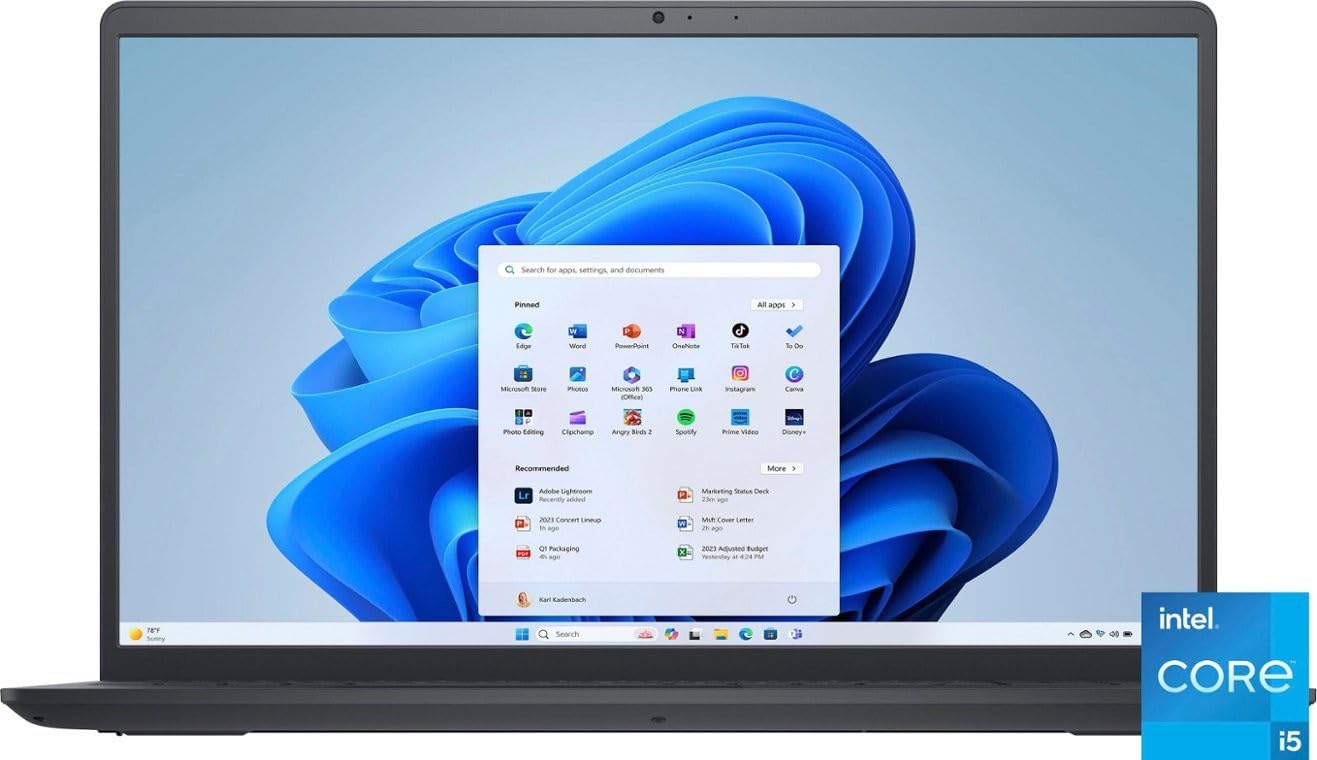 Dell Inspiron 15 3520 Business Laptop 15.6 Fhd Anti-Glare Touchscreen Intel 10-Core I5-1235U (Beats I7-1195G7) 32Gb Ram 2Tb Ssd