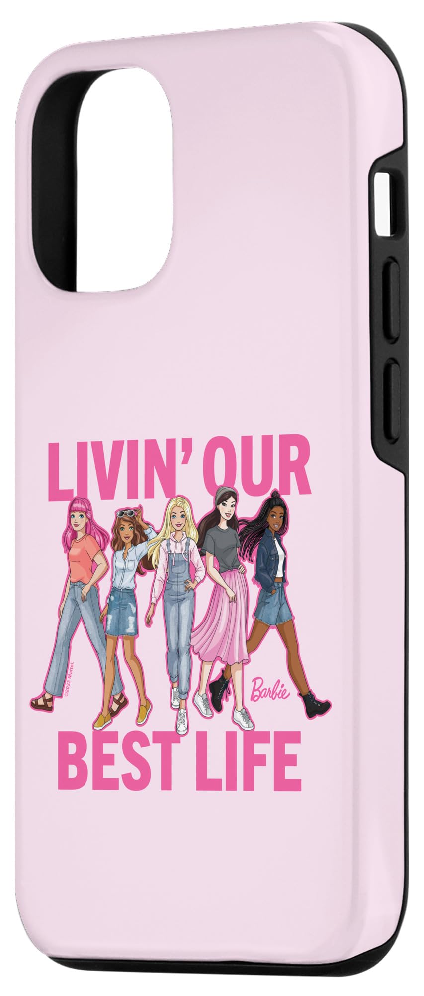 Iphone 12/12 Pro Barbie Livin ' Our Best Life Case