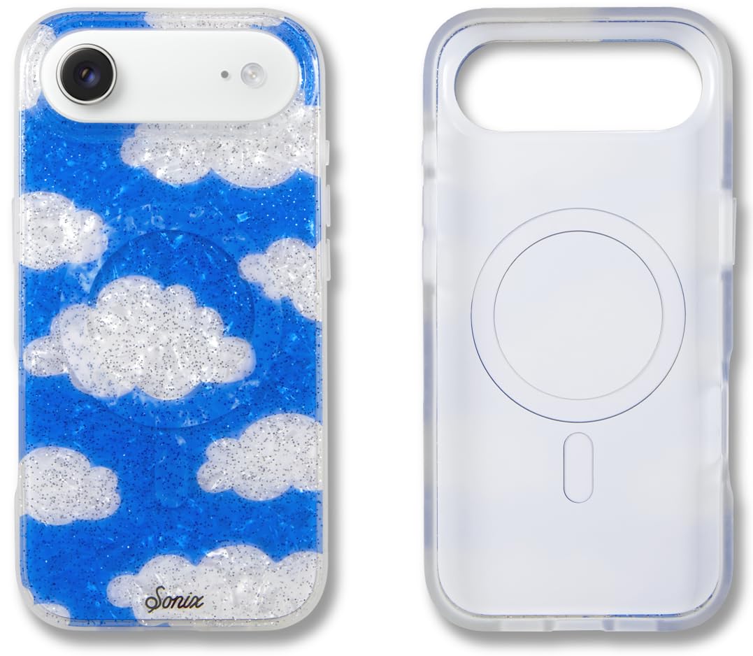 Sonix Case for iPhone 17 Air | Compatible with MagSafe | 10ft Drop Tested | Glitter Coulds | Day Dream