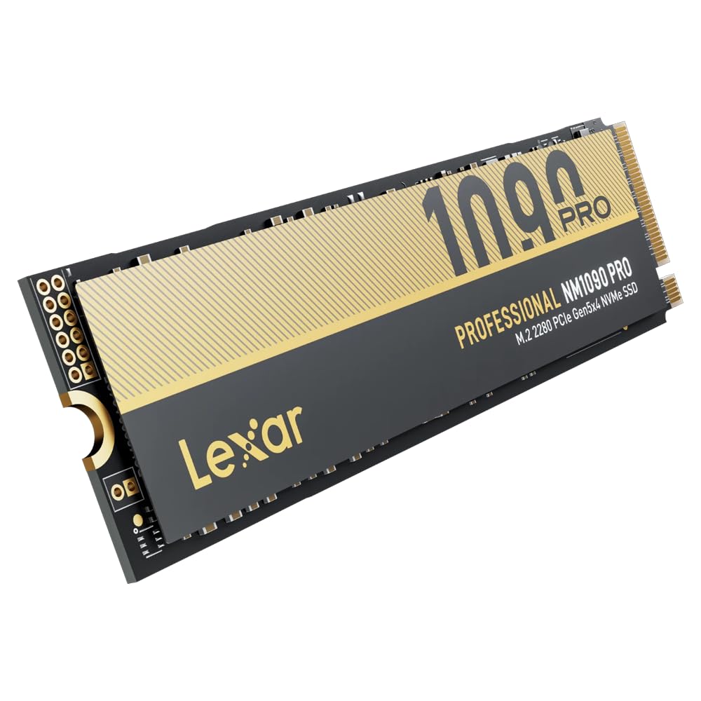 Lexar Professional Nm1090 Pro 2 Tb M.2 Pci Express 5.0 Nvme 3D, W129162108 (M.2 Pci Express 5.0 Nvme 3D TLC Nand)