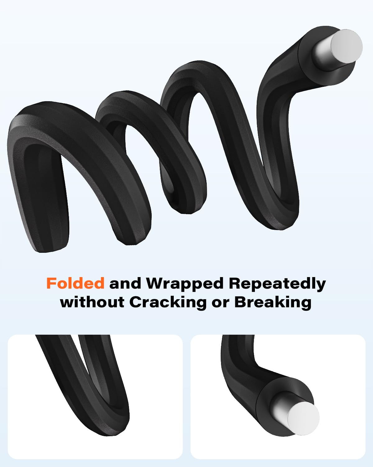 A2C Flexible Phone Holder For Treadmill, Peloton, Stroller, Shopping Cart, Desk, Portable Gooseneck 16.5    Long Arm Phone Mount