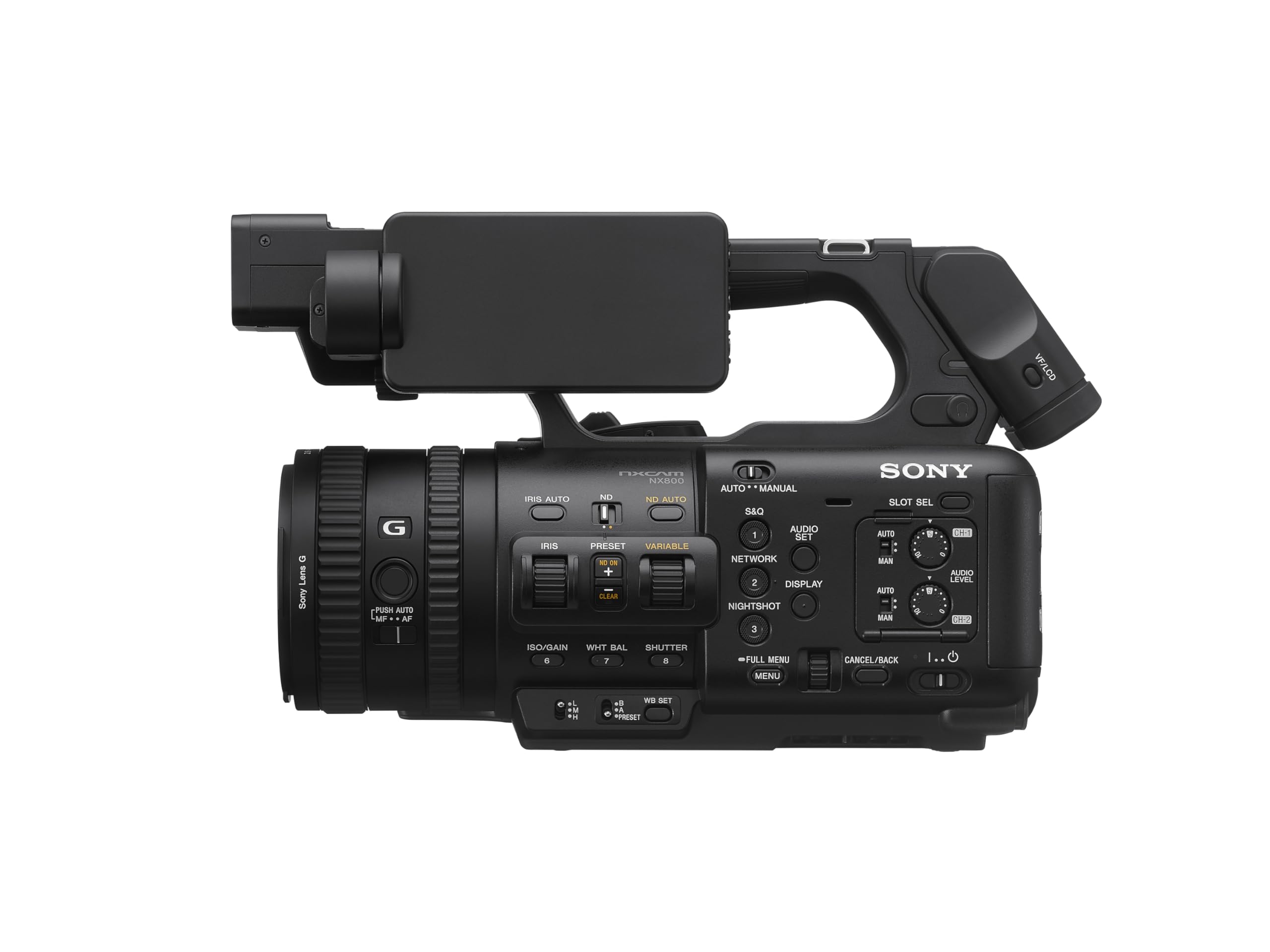 Sony 4K 1-Cmos 1 Sensor Nxcam Professional Camcorder