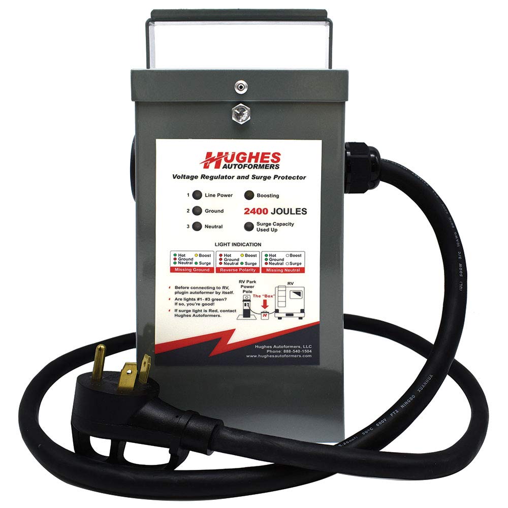 Hughes Voltage Booster With Surge Protection   30 Amp
