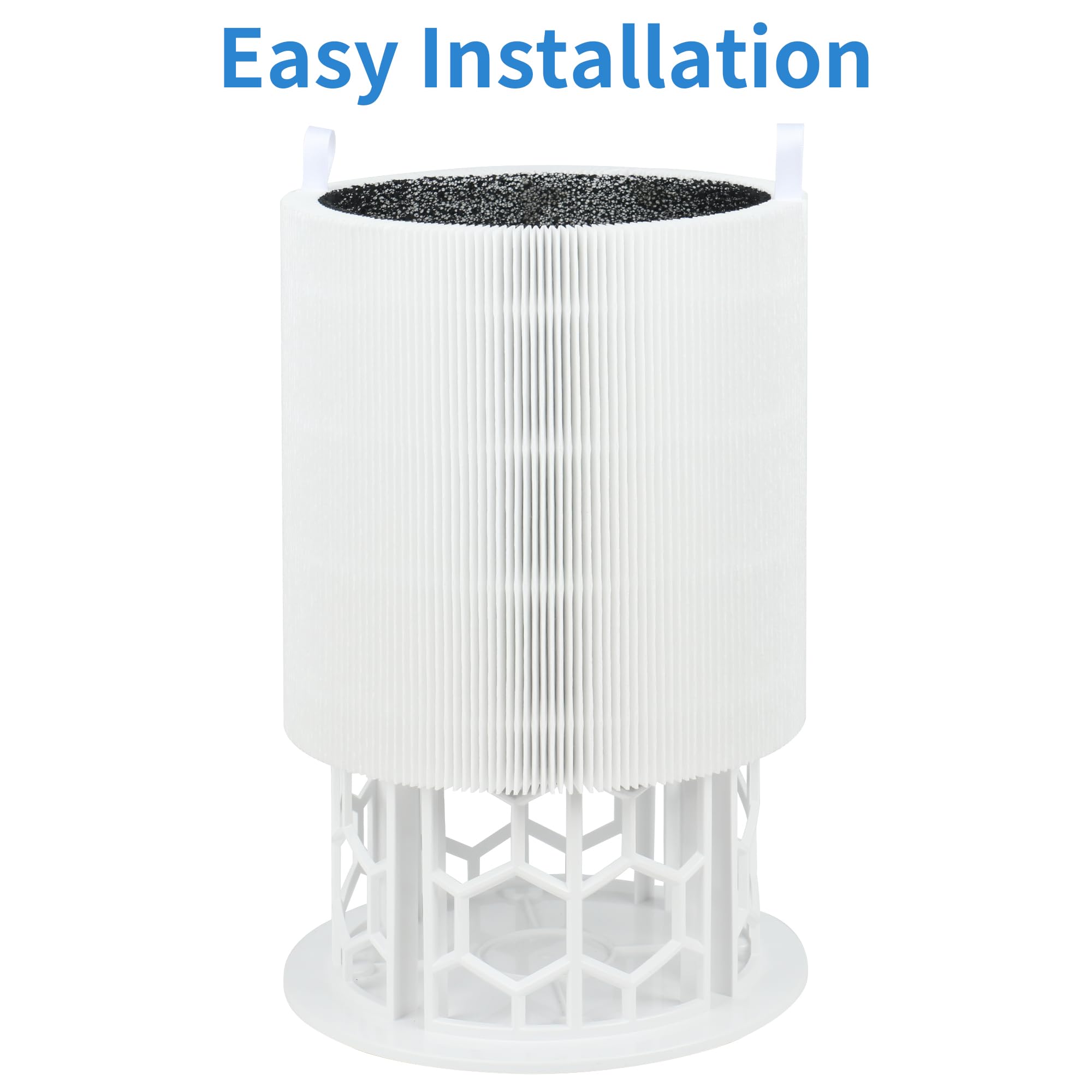 Xbww 3 Packs Blue Pure 511 Replacement Filters For Blueair Blue Pure 511 Air Cleaner Purifier,2 In 1 Filter Of H13 True Hepa And