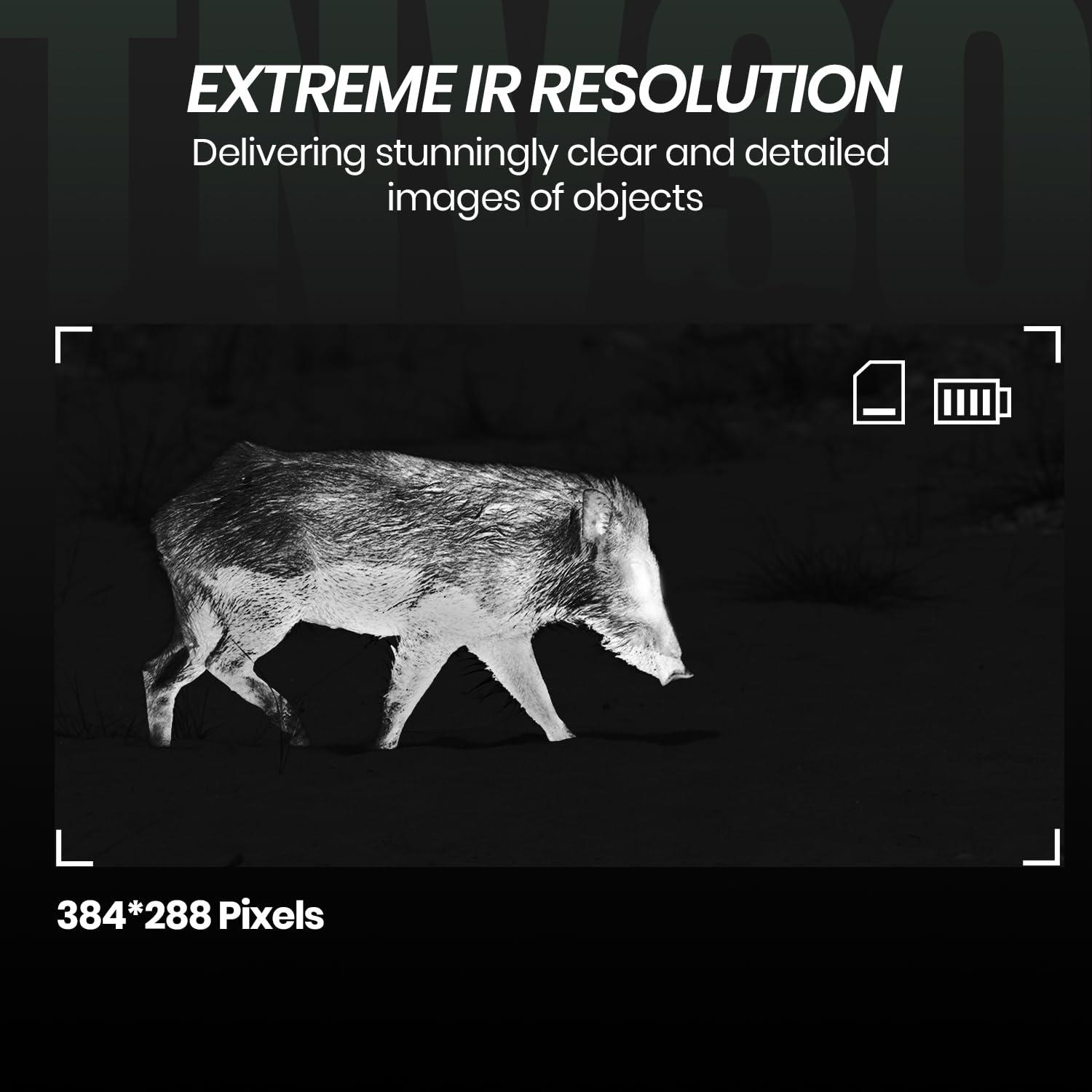 Mileseey Thermal Monocular T-Recon Tactical, 25Mm 384X288 (50 Hz) Tnv30 Thermal Imaging Monocular Night Vision For Hunting, Oled