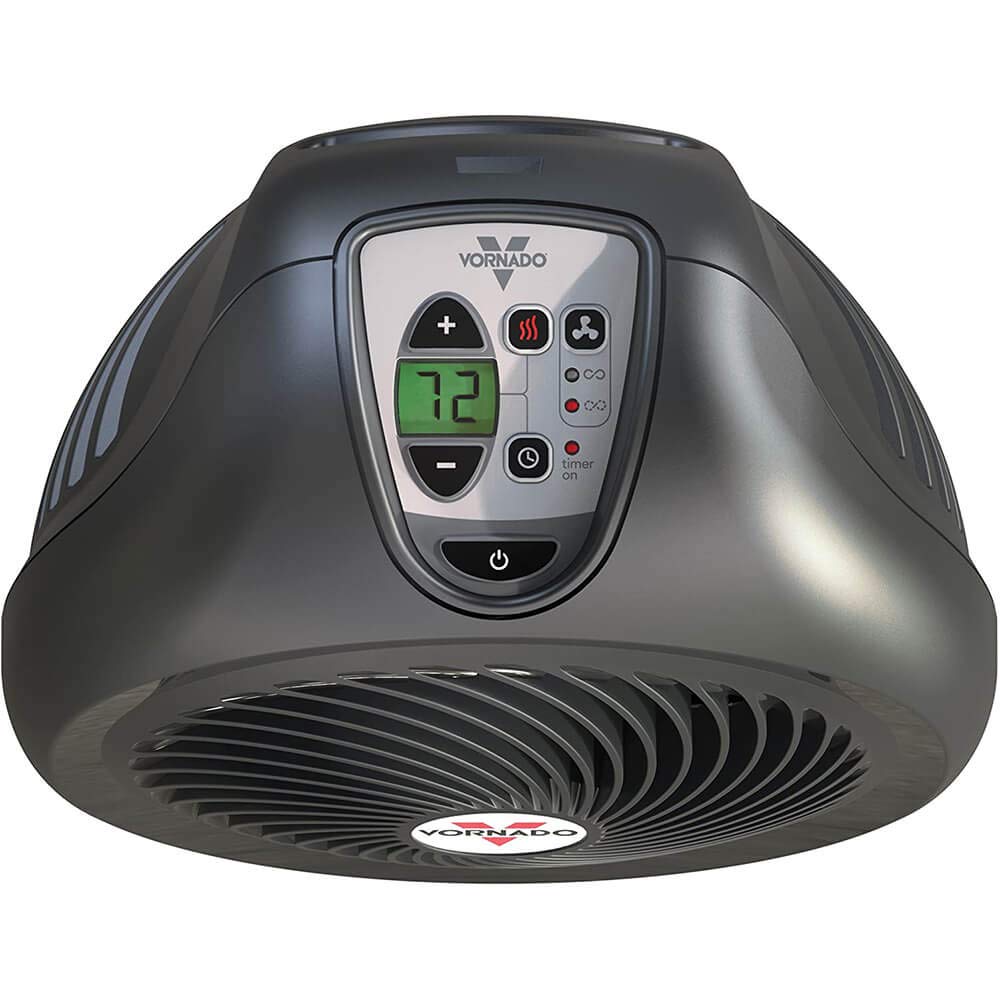 Vornado Avh2 Advanced Whole Room Heater With Automatic Climate Control, Timer, Fan Only Option, Black, Compact