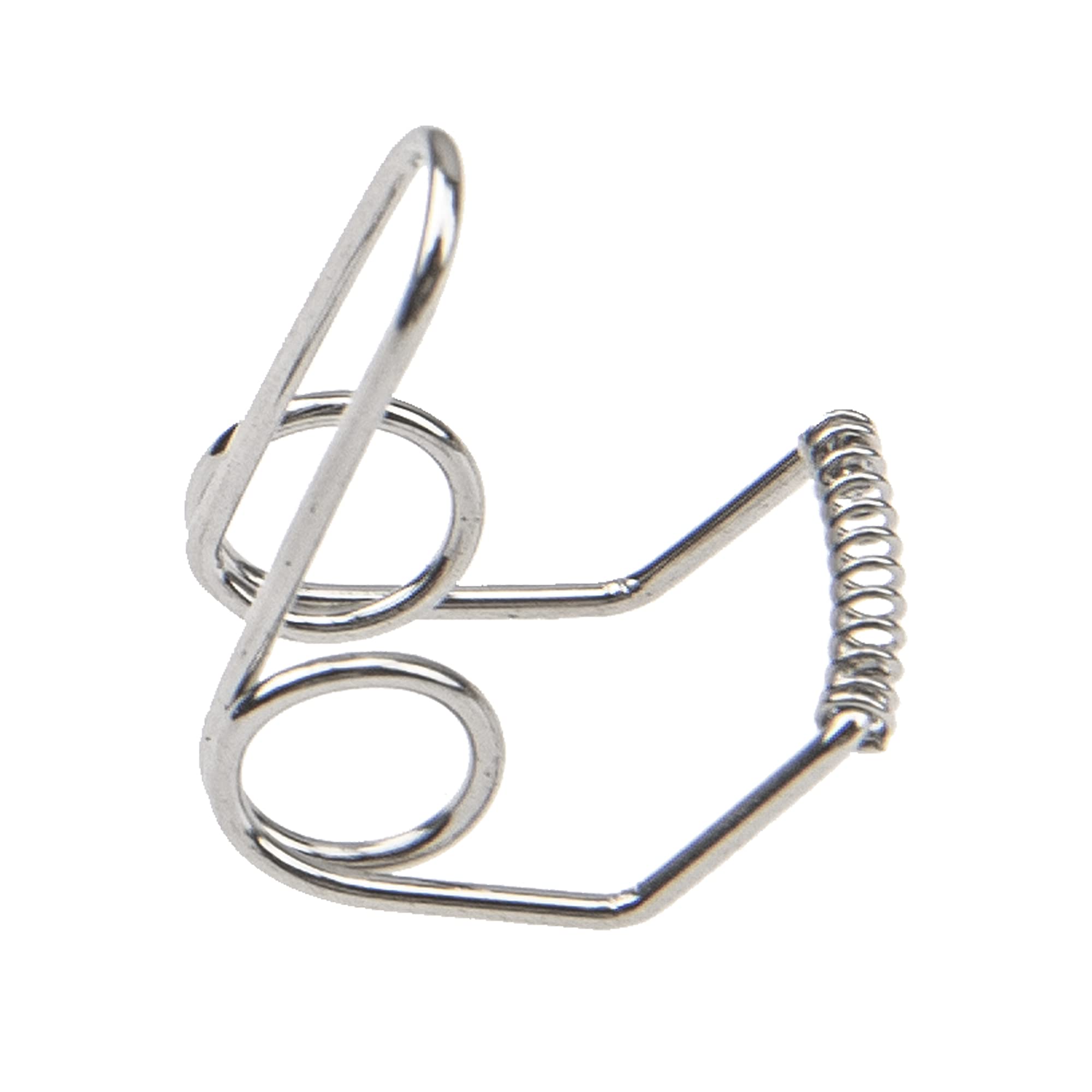 10Pcs Yootones Water Key Spit Valve Spring Compatible With Brass Instrument Parts Trumpet Repair Parts (Silver)