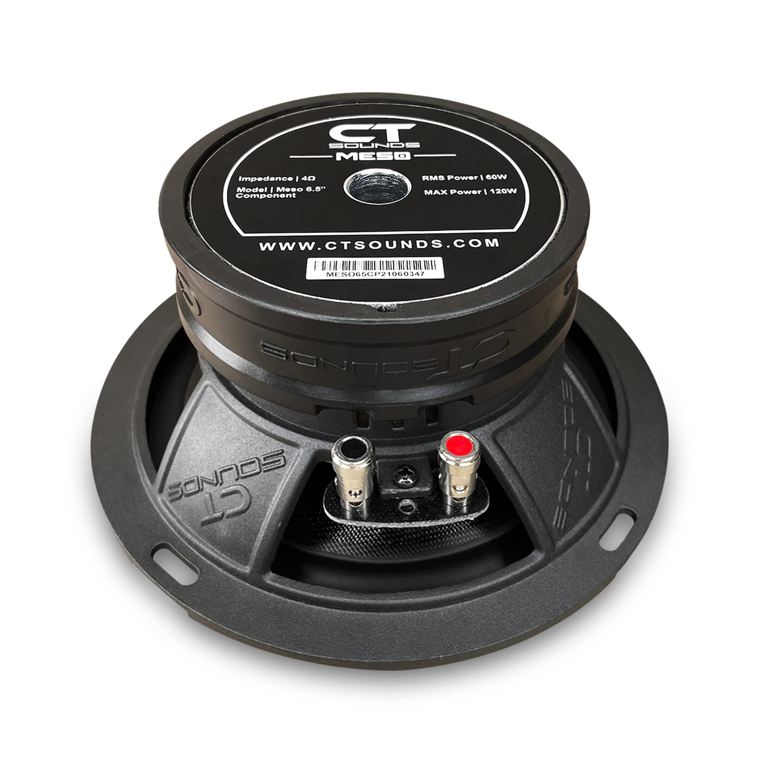 Ct Sounds Meso 6.5    320 Watt 2 Way Premium Component Car Speaker Set