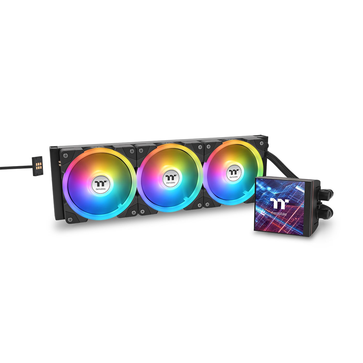 MAGFloe 420 Ultra CPU Liquid Cooler/Intel&AMD Compatible/ 3x140mm 500~2000rpm SWAFAN EX/ 420mm Radiator/MAGForce 2.0/3.95 Square