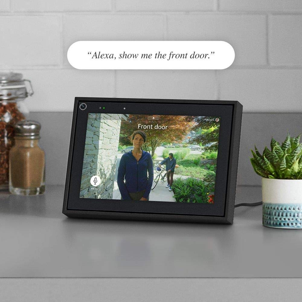 Facebook Portal Mini   Smart Video Calling 8    Touch Screen Display With Alexa   Black