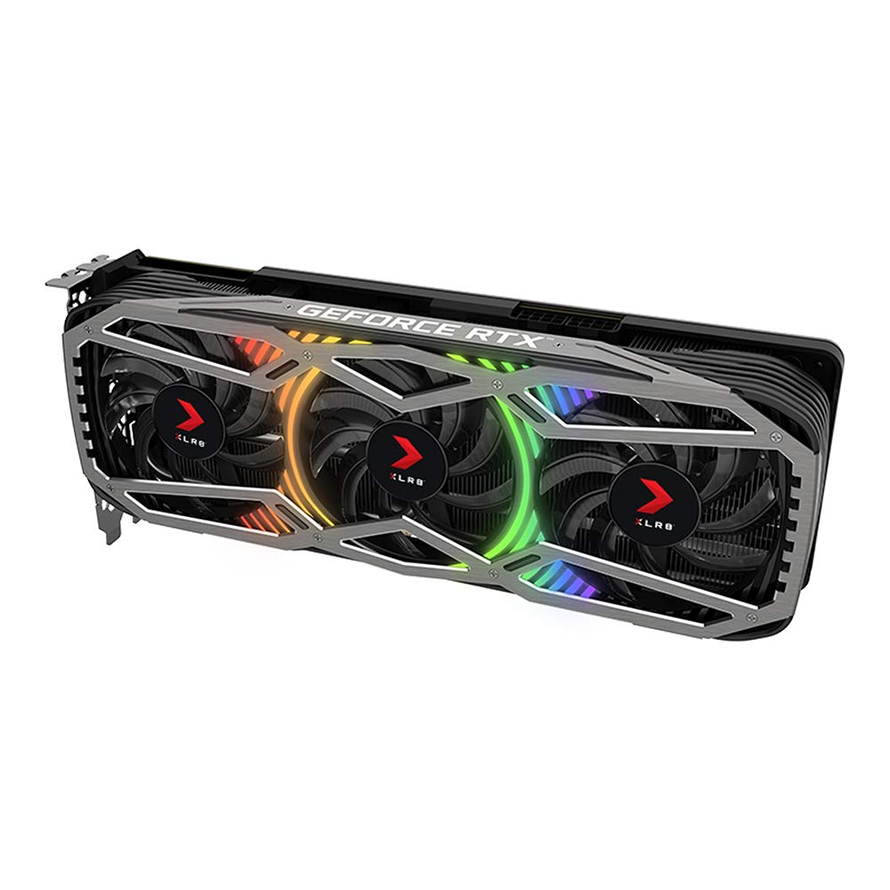Pny Geforce Rtx 3070 8Gb Xlr8 Gaming Revel Epic-X Rgb Triple Fan Graphics Card