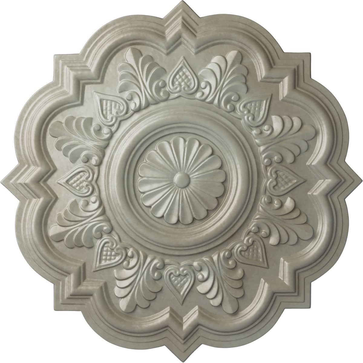 Ekena Millwork CM20DRFLS Deria Ceiling Medallion, Flash Gold