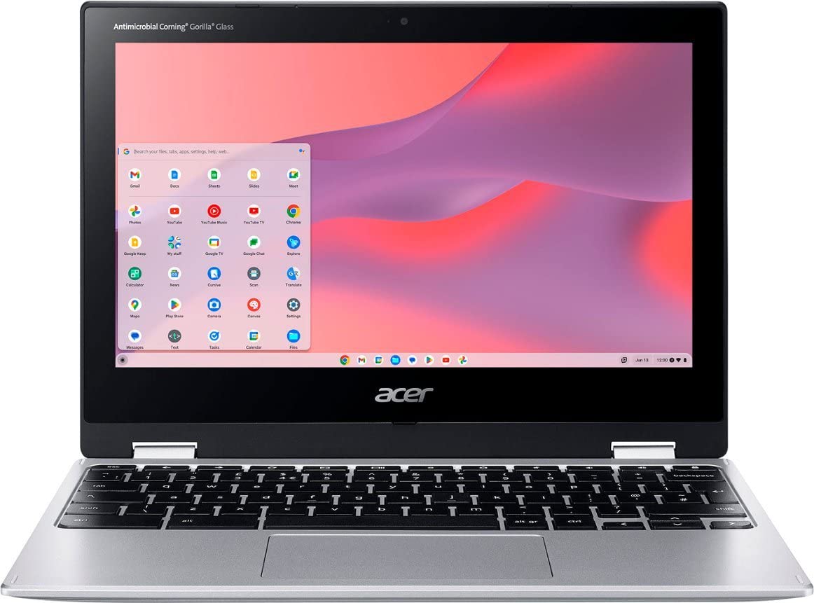 Acer - Chromebook Spin 311| 11.6 2-In-1 Touch Screen Laptop|Mediatek Kompanio 500 Mt8183C|4Gb Lpddr4X|64Gb Emmc (Pure Silver) (C