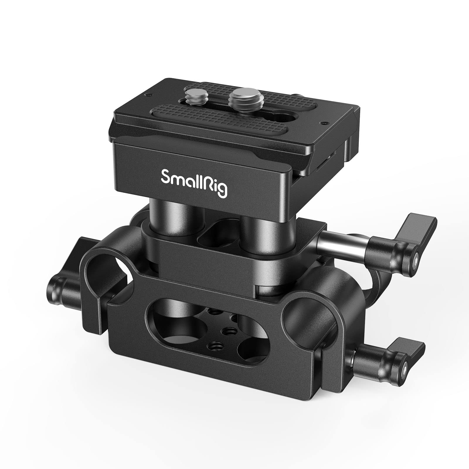 Smallrig Universal 15Mm Rail Support System With 15Mm Rod Clamp And Quick Release Plate   2272
