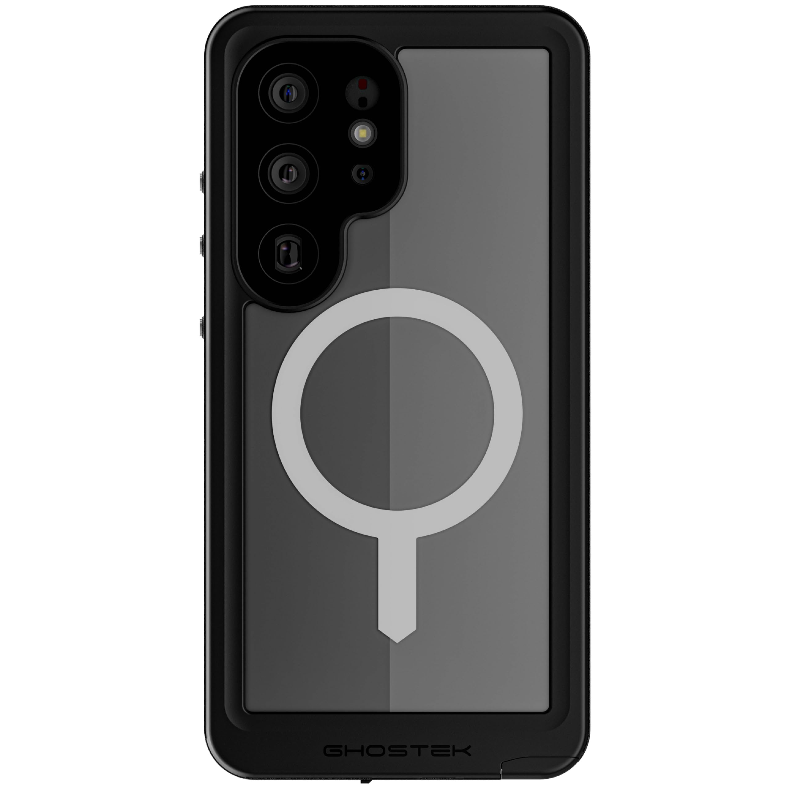 Ghostek Nautical Slim S25 Ultra Waterproof Case Full Body with Screen Protector and Camera Lens Cover Rugged Heavy Duty Magnetic