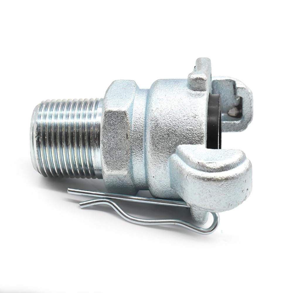 Interstate Pneumatics Cu 851 3/4 Inch Male Npt Straight Through Jack Hammer Coupler Pack Of 2